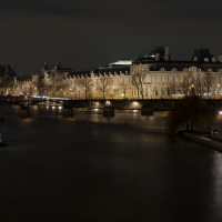 Jean-Pierre Nivet - Paris la nuit, le Louvre