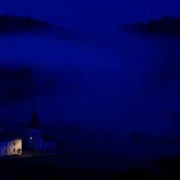 Brouillard nocturne