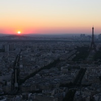 Paris _ Coucher de soleil