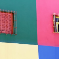 Mur multicolor Buenos Aires